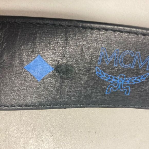 MCM Unisex Reversible Monogram Logo‎ Belt 45” length Black main image 6